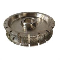 Roda de molienda de perfiles de diamante electroplacado de 140 mm de alta eficiencia