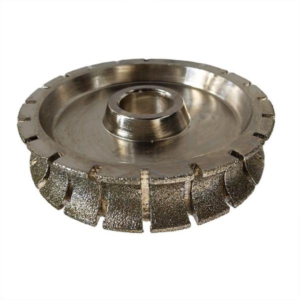 Высокоэффективные электропластированные бриллиантовые шлифовальные колеса с проф