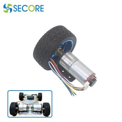12V Toy Wheel Chassis Planetary Gear Motor 100prm With Tyre Coupling Kit