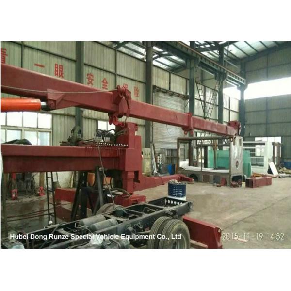 40 Ton 360 Degree Rotary Recovery Truck Body / Steel Wrecker Towing Body