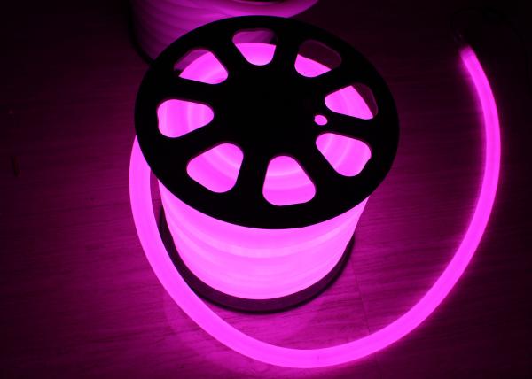 Hotel Pink Flexible Neon Light , Decorative Waterproof Flexible Led Neon Light