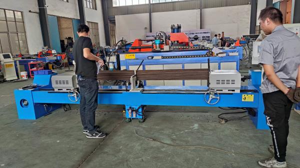 DJ80 Hydraulic Double Head Solid Tube Chamfering Machine End Mill