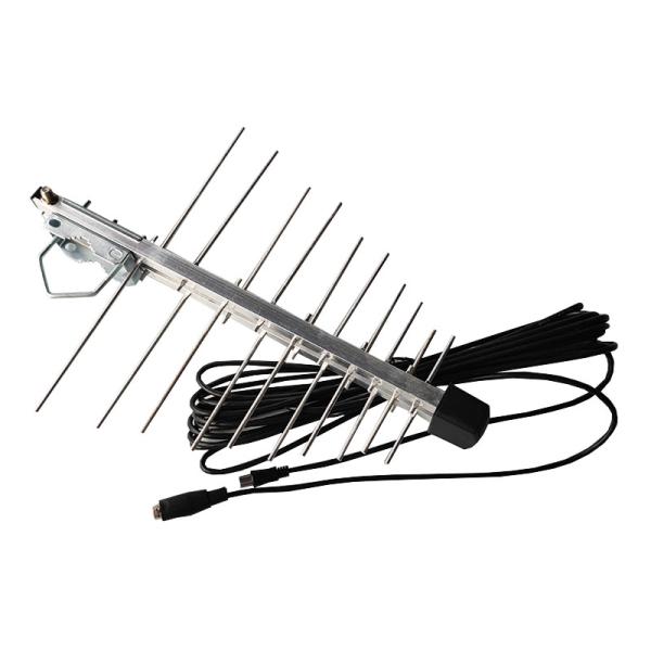 Mini Outdoor Aluminum VHF UHF 20E Yagi Antenna for Indoor Private Mold TV Broadcast
