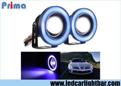 3.5 Inch Projector Led Fog Lights , Halo Angel Eye Rings Car Fog Lamps