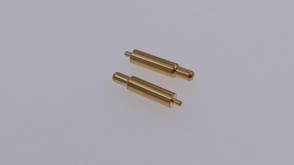 High Current Individual Pogo Test Pins Gold Plate Center Contact Plated