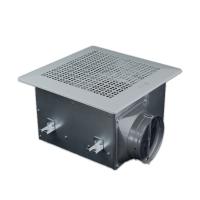 Position intermédiaire optimale et ventilateur centrifugeur courbé vers l'avant à haute pression en aluminium dans les ventilateurs à conduits en ligne