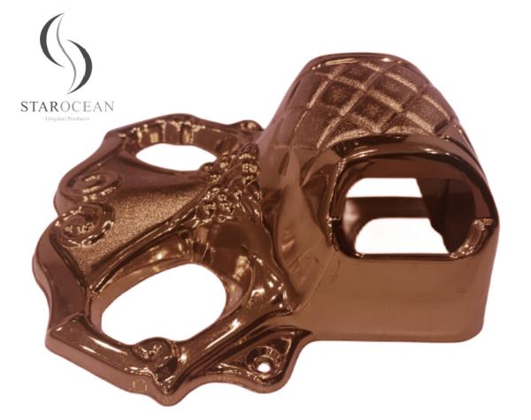 Bronze Plastic Coffin Corners, American Style Coffin Handles And Decorations 4# B