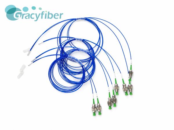 4CH PM Fiber Array, Borofloat 33 Fiber Array, PM1310 Fiber Array, Polarization Maintaining FA