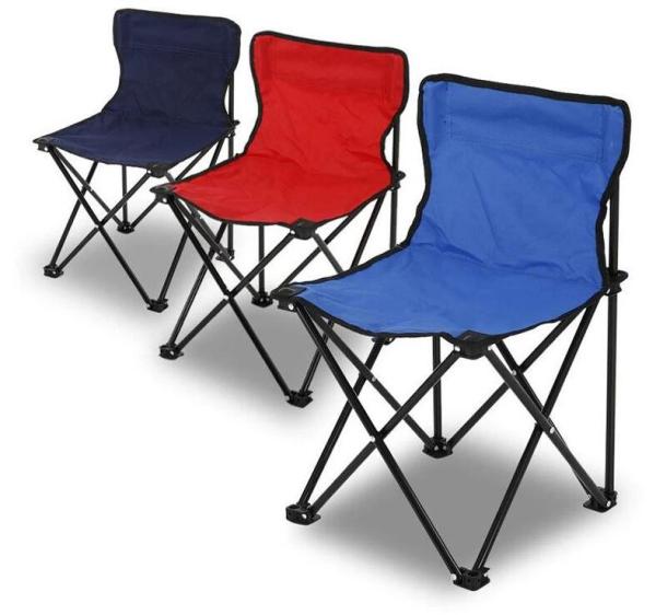 Customizable Logo Outdoor Kids Folding Chairs Camping Mini Metal Folding Chair Wholesale Factory Foldable Chairs