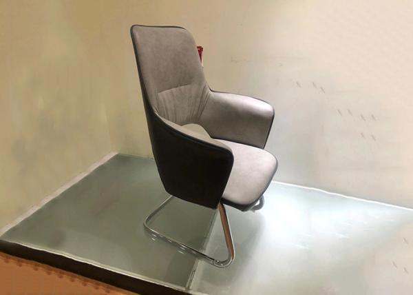 White Waterproof 55cm Ergonomic Conference Room Chairs