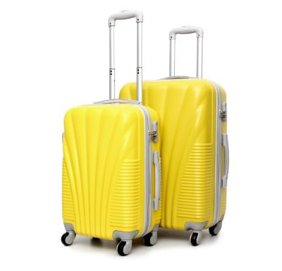 China baigou biggest PC ABS travel trolley luggage cases bag from factory