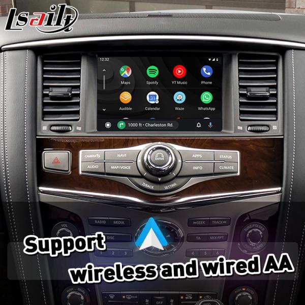 Interface sem fio Android Auto Carplay para 2017-2021 Infiniti QX80
