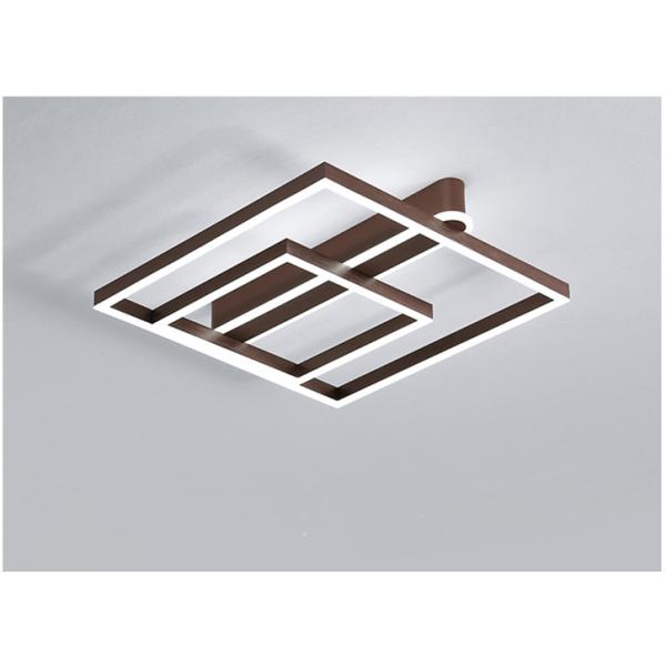 Sala de estar/dormitorio/cocina 260V Matte Gold Modern Ring Light