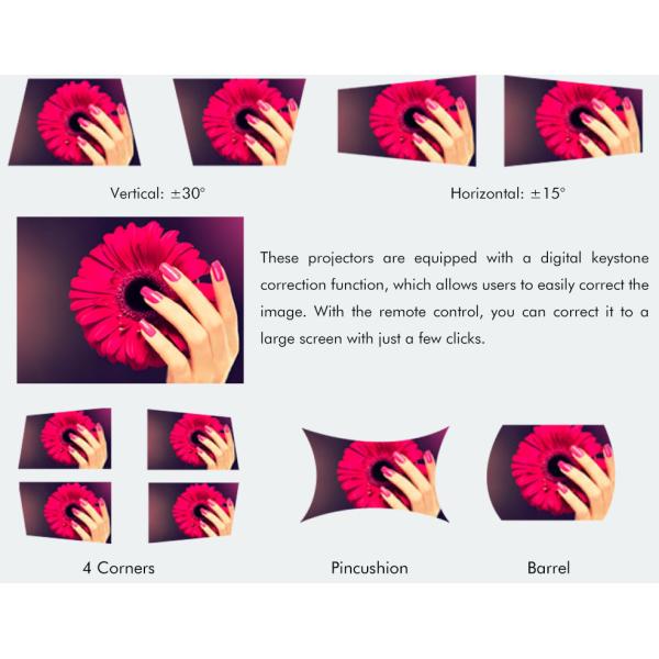 4600 Lumen High Performance Multimedia Projector With XGA Resolution For Classrooms