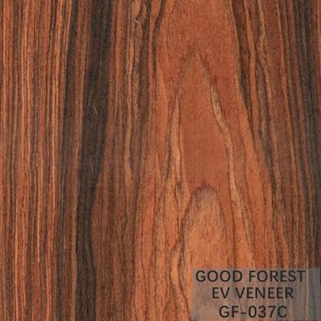 Engineered Wood Veneer Brazil Santos Rose Wood Veneer Natural Color SZ-L037C/237/115C