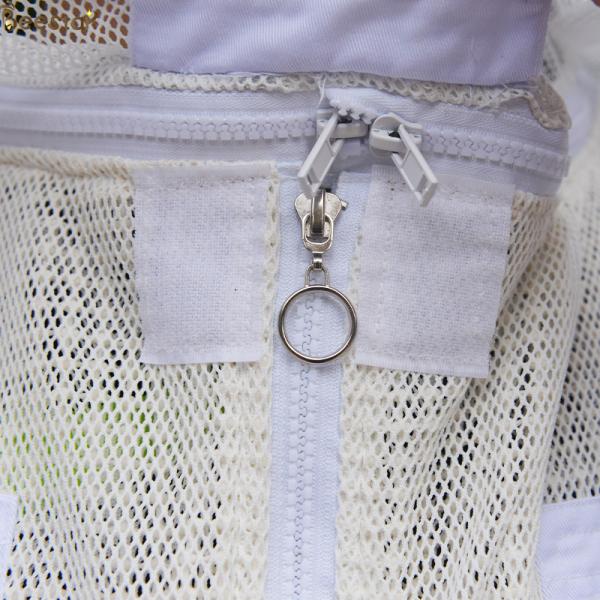 Round Veil Ventilated Beekeeping Outfits Jacket Bee Keeper Cotton Suit
