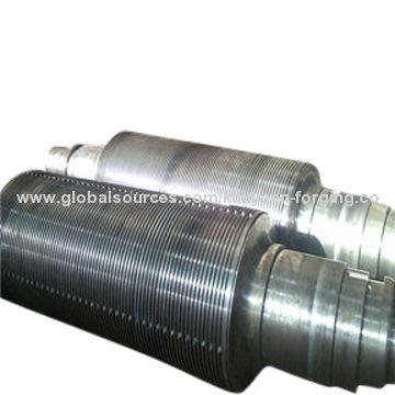 35CrMo / 42CrMo Carbon Steel Industrial Corrugated Roofing Rollers For Rough Machining Outer Diameter 270 - 550mm