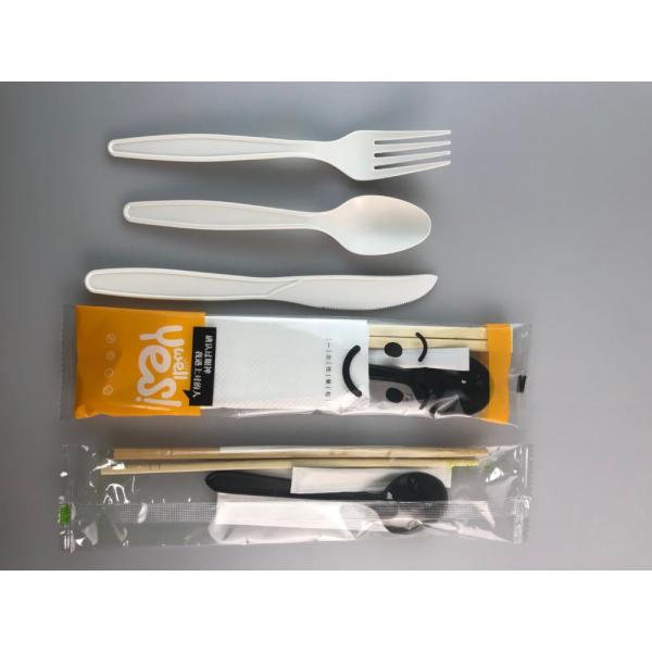 Effortlessly Serve Your Guests with Our PP Disposable Plastic Cutlery and Straws Set