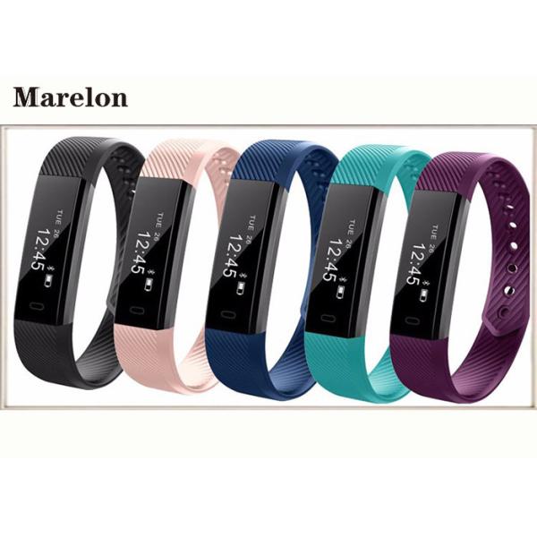 Waterproof Customized Promotional Gifts / Bluetooth Smart Wristband Sports Bracelet