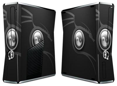 Console Skin Sticker for XBOX 360 slim Skin Sticker,OEM Welcome for XBOX 360 slim Skin sticker