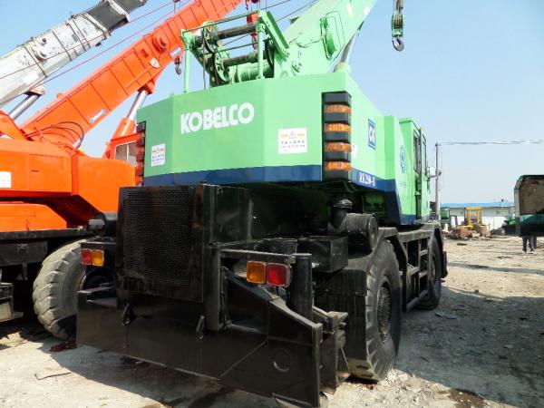 USED KOBELCO RK250-II Rough Terrain Crane for sale original 25t used kobelco terrain crane
