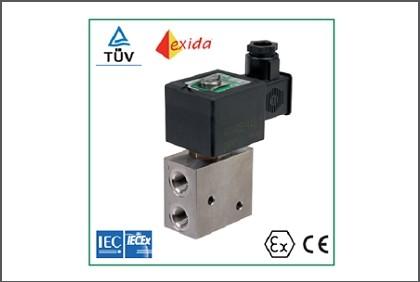 High Pressure Industrial Pneumatic Valve Accessories 24VDC 220VAC  0.15-2.4Mpa