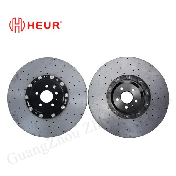 HEUR Brake Carbon Ceramic Disc For Audi RSQ8 Modification 440*40MM Front Set