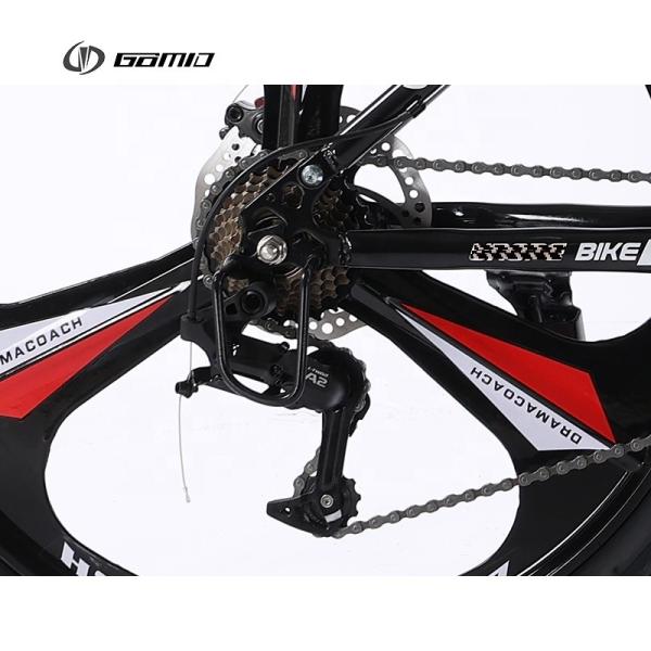 GOMID Customized OEM Carbon Steel Frame Full Suspension Foldable Mountain Bike with 21 Speed Gears and 20kg Gross Weight