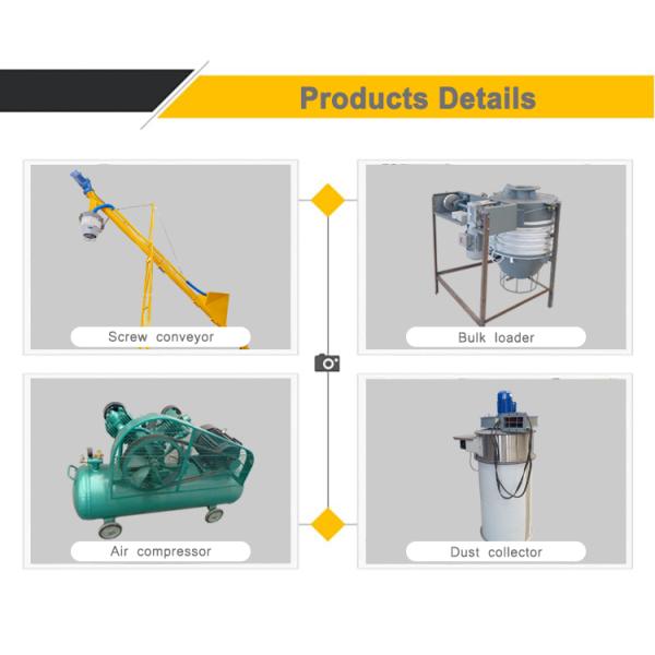 Portable Customized Stainless Steel Cement Screw Conveyor for Truck Unloading