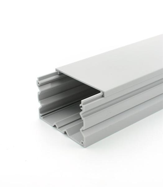 Wholesale PVC Electrical Wire Cable Trunking Plastic Profiles Customized