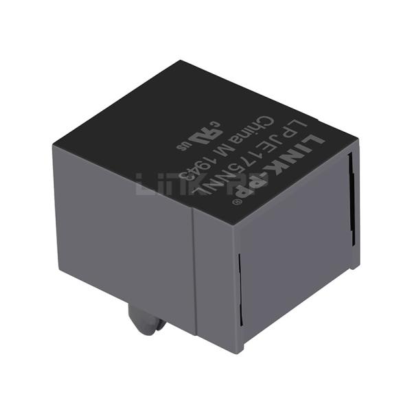 LPJE175NNL Tab Down Without LED 1 Port 4P4C Ethernet RJ11 Jack without Integrated Magnetics