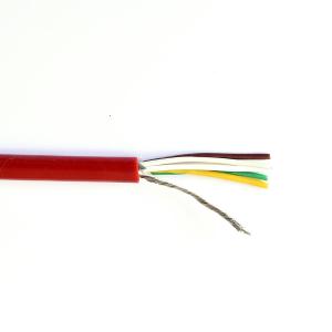Câble protégé par noyaux flexibles 450V 750V de l'enveloppe 4 de silicone de