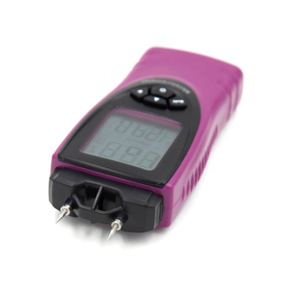 Digital Wood Moisture Meter Wood Humidity Bamboo Timber Building Materials Moisture Tester Temperature Moisture Tester