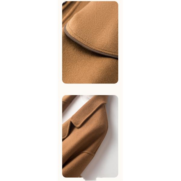 Мужское пальто на заказ толстое теплое одногрудное длинное пальто для мужчин