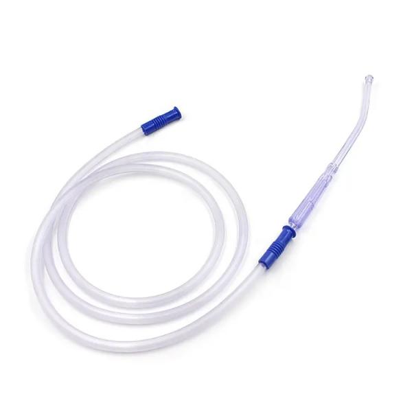 CE Nontoxic Surgical Connecting Tube , PVC Suction Connecting Tube With Yankauer