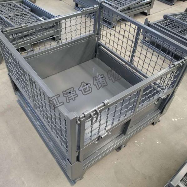 Heavy Duty Foldable Pallet Cage 1000-2000kg Load Bearing ISO9001 Certified