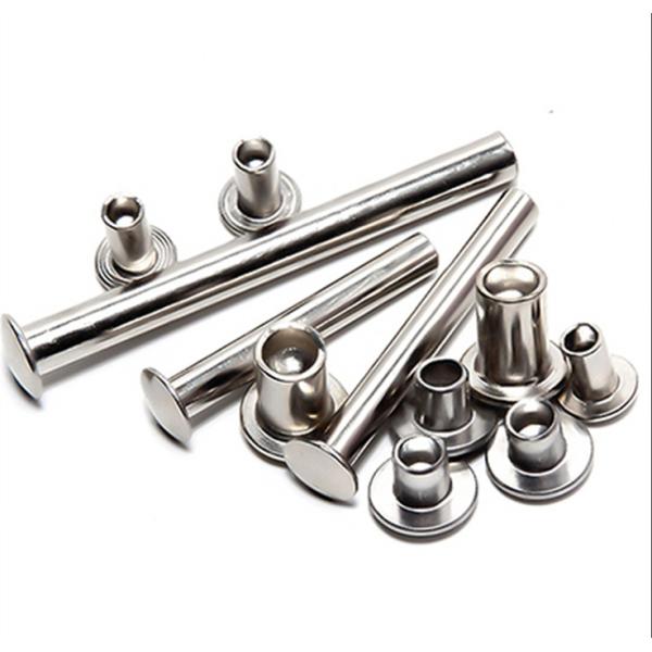 Bright Finish Unigrip Type Csk Open Type Double Cap Aluminum Brass Black Anodized Machine Stainless Steel Blind Rivet