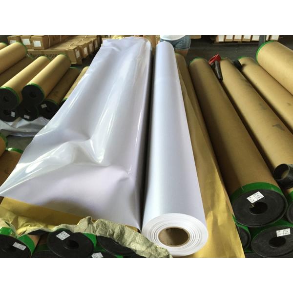 High Performance Backlit Flex Banner , Vinyl Flex Banner Anti - Corrosive