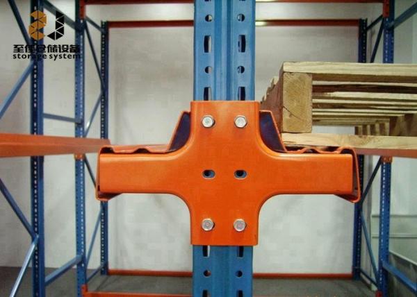 Safe Drive In Pallet Racking / Heavy Duty Warehouse Rack Shelving