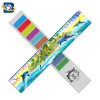 3d o reglas de Flip Change Custom Printed Plastic para los efectos de escritorio del niño