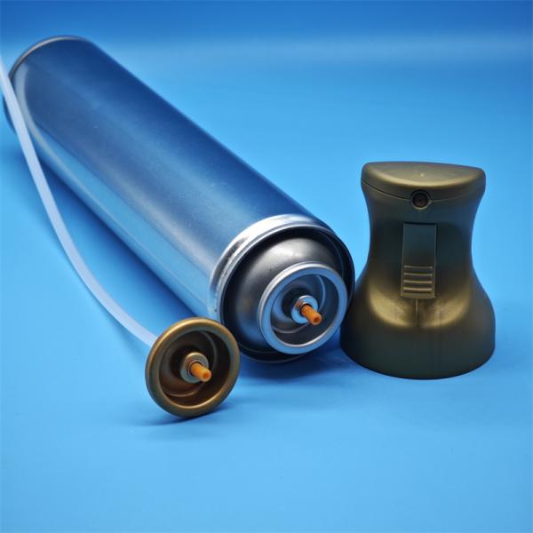 Valve de rafraîchissement d'air à pulvérisation d'aérosols durable pour les systèmes de remplissage de l'hôtellerie avec contrôle des faibles émissions