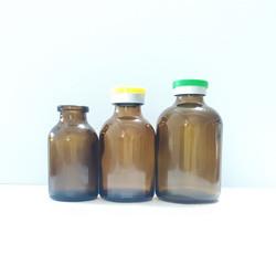 Frasco de vidro moldado 30ml 50ml 100ml Frasco de reagente químico para embalagem de antibiótico