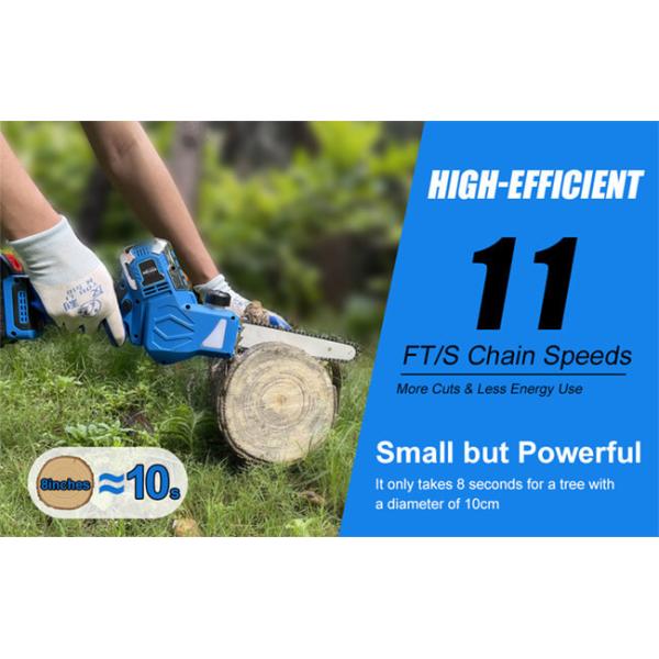 бесшнуровой электрический 8 дюймов 21V автомат для резки батареи лития цепной пилы 10 дюймов деревянный