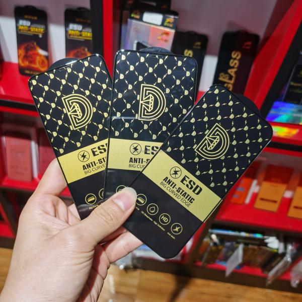 Большой кривой закаленный стеклянный пленка защитник экрана ODM полный клей для IPHONE 14 MAX