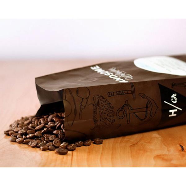 Frutos del café tostados Bolsas de embalaje Bolsas de café de papel plástico con válvula y cremallera