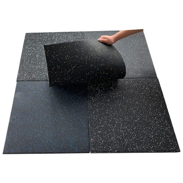 25mm Thick Crossfit Gym Floor Mats Black Sport Floor Mats Anti Slip
