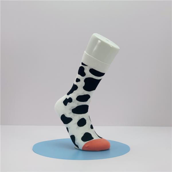 Standard Thickness Cherry Print Socks Unisex 3D Digital Casual for Designer Sock