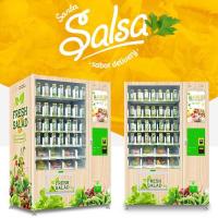 Metal automático da máquina de venda automática do alimento saudável para a estação de metro