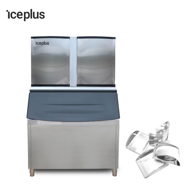 High Efficiency Crescent Ice Machine Air / Water Cooling Fast Ice Making