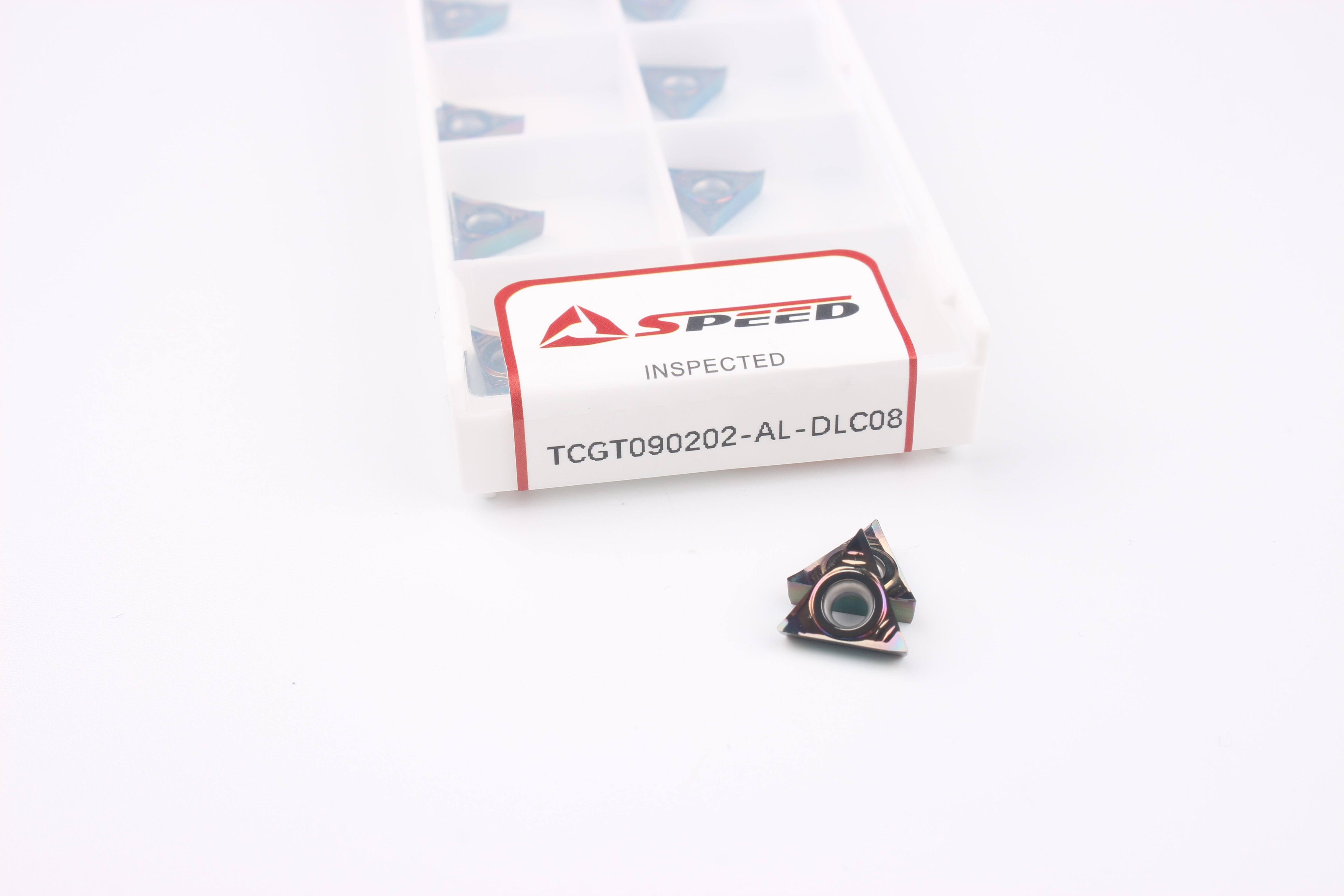 Вставка карбида CNC поворачивая для алюминиевого покрытия TCGT110202 PVD